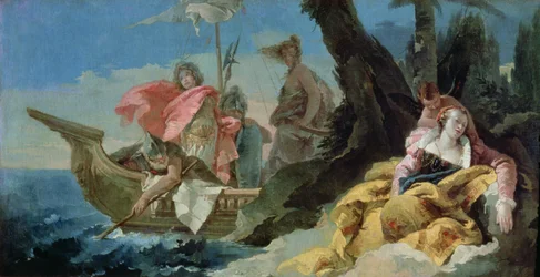 Rinaldo verlässt Armida